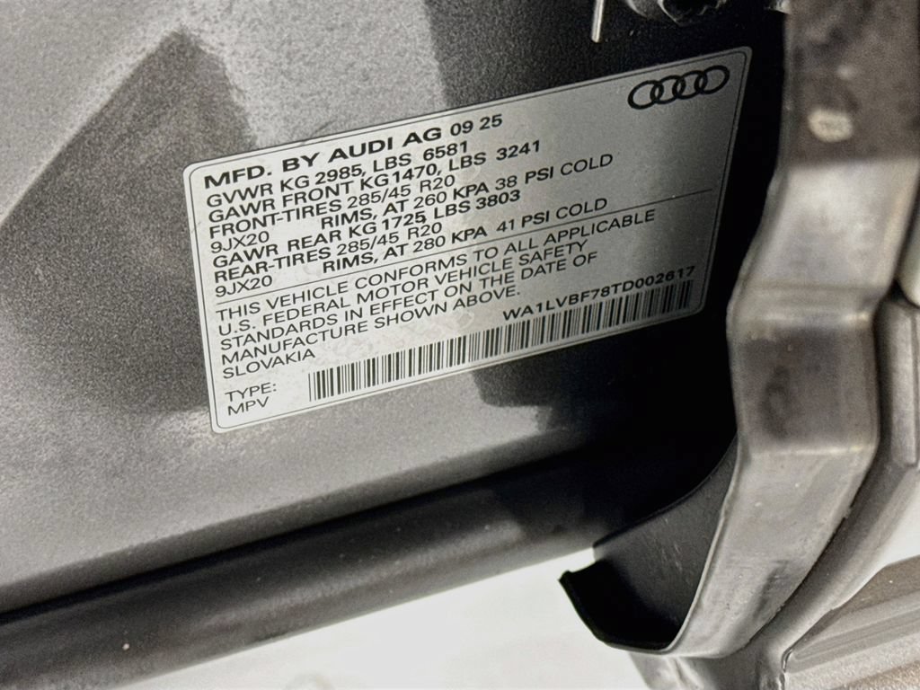 Certified 2026 Audi Q7 3.0T Premium Plus w/ Premium Plus Package AWD/4WD image 36