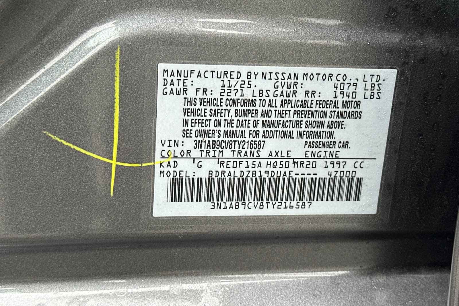 New 2026 Nissan Sentra SV w/ SV Convenience Package FWD image 26