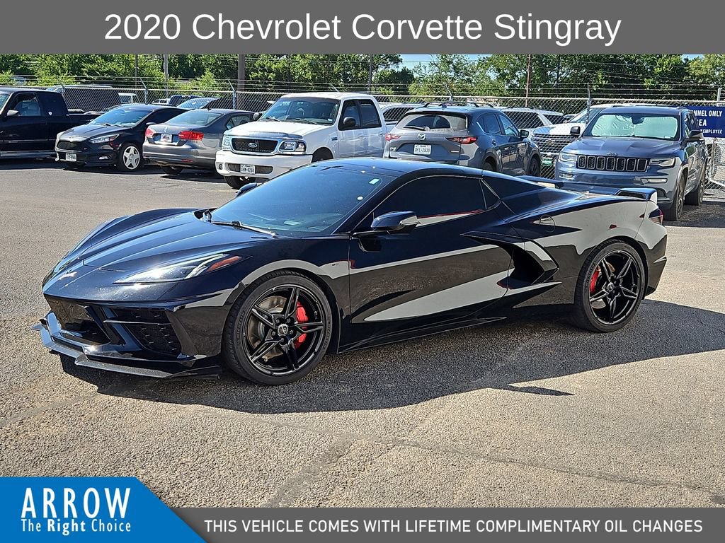 Used 2020 Chevrolet Corvette Stingray Premium Conv w/ 3LT Preferred Equipment Group RWD image 5