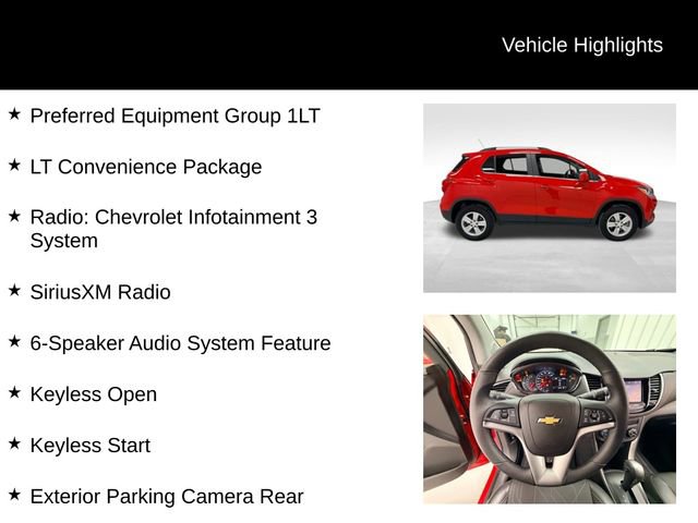 Certified 2020 Chevrolet Trax LT w/ LT Convenience Package image 16