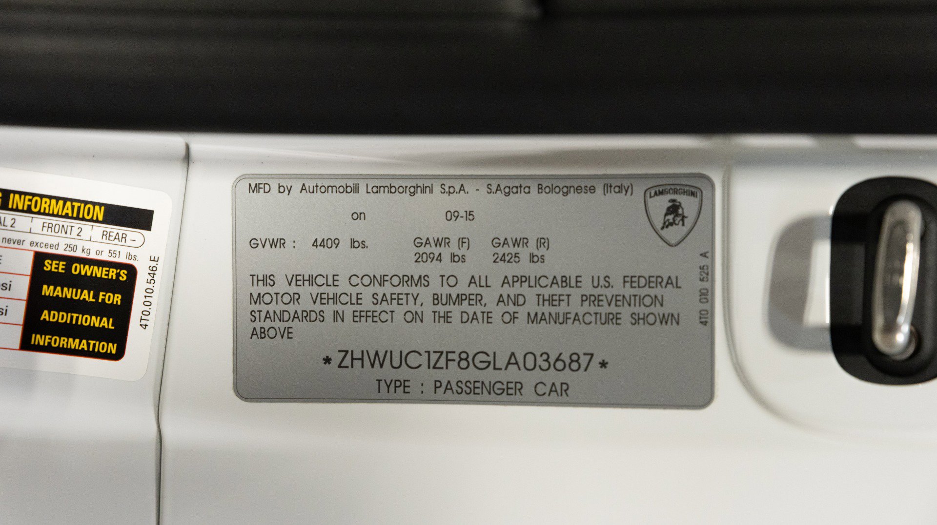 Used 2016 Lamborghini Huracan LP 610-4 image 81