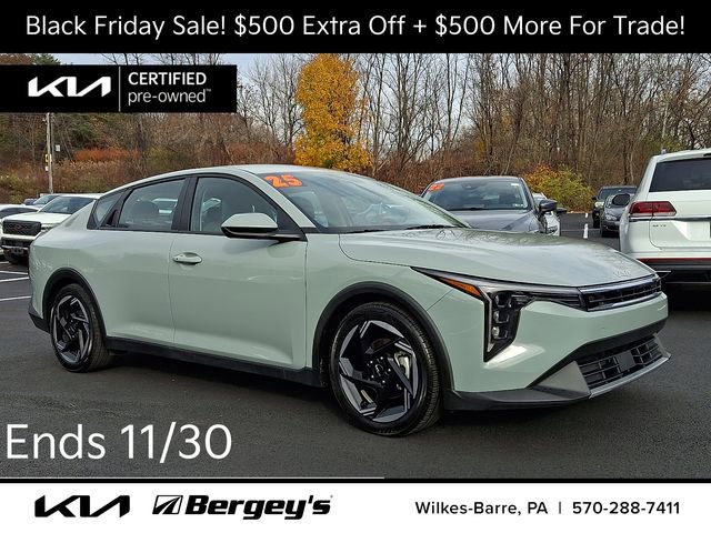 Certified 2025 Kia K4 EX
