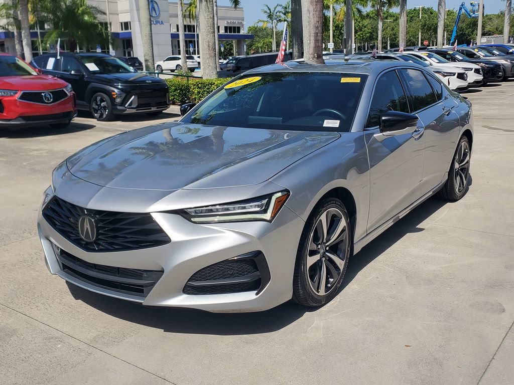 Certified 2024 Acura TLX w/ Technology Package FWD image 3