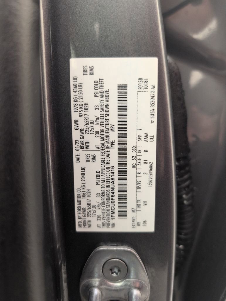 Used 2022 Ford Escape S image 45