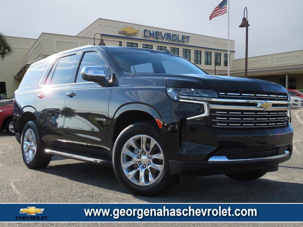 Used 2021 Chevrolet Tahoe Premier w/ Premium Package AWD/4WD image 1