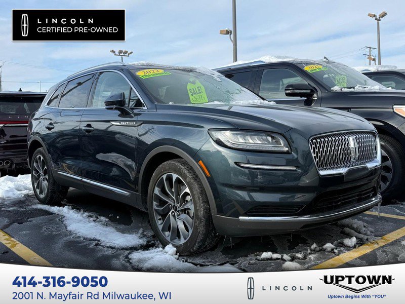 Certified 2022 Lincoln Nautilus Reserve w/ Luxury Package