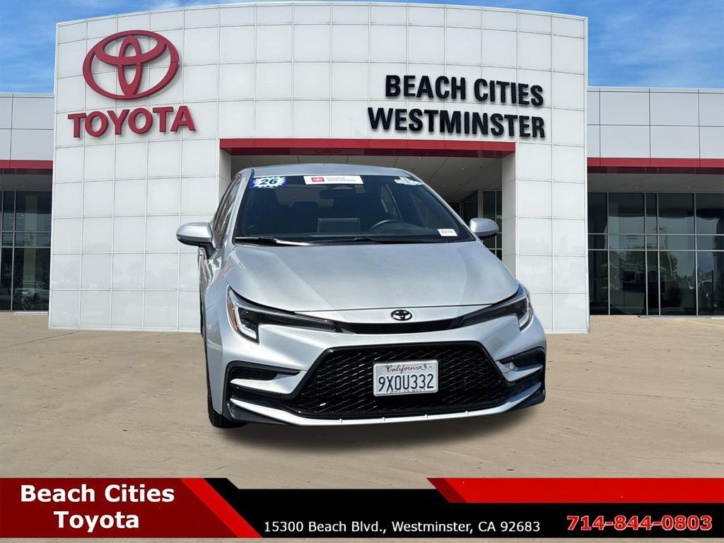 Certified 2026 Toyota Corolla SE w/ SE Package FWD image 3