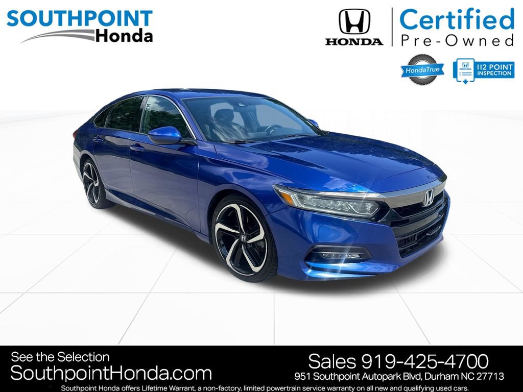 Certified 2019 Honda Accord Sport image 1