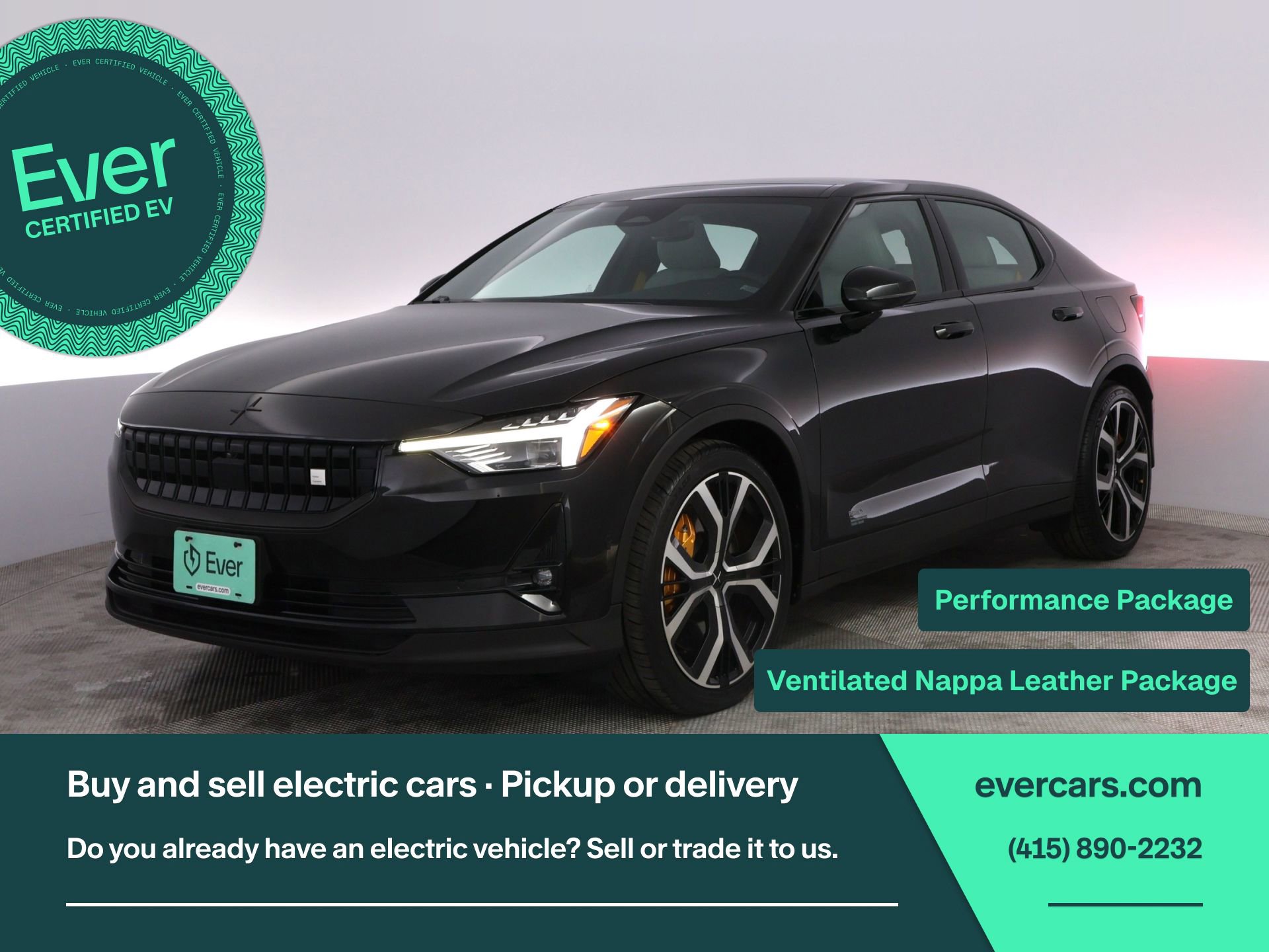 Used 2023 Polestar Polestar 2 w/ Pilot Pack AWD/4WD image 1
