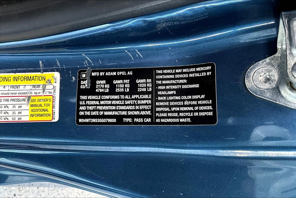 Used 2016 Buick Cascada Premium FWD image 19