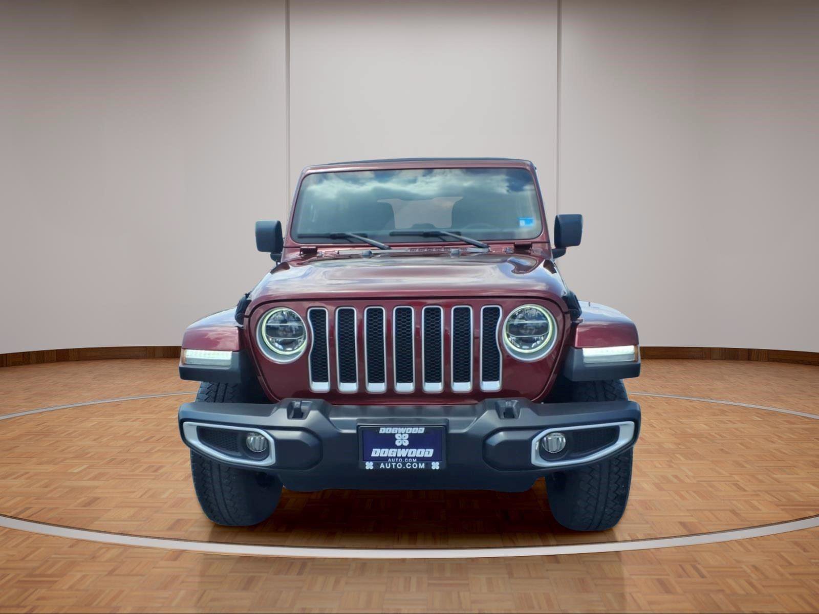 Used 2021 Jeep Wrangler Unlimited Sahara w/ LED Lighting Group AWD/4WD image 2