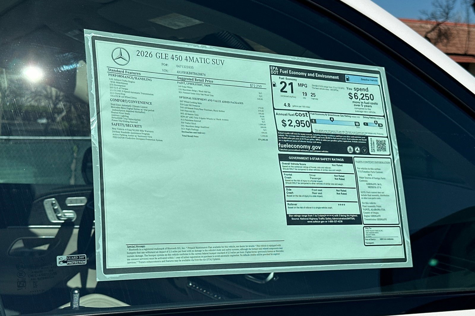 New 2026 Mercedes-Benz GLE 450 4MATIC image 30