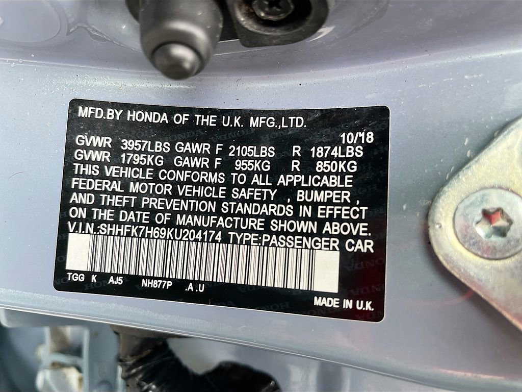 Used 2019 Honda Civic EX image 30