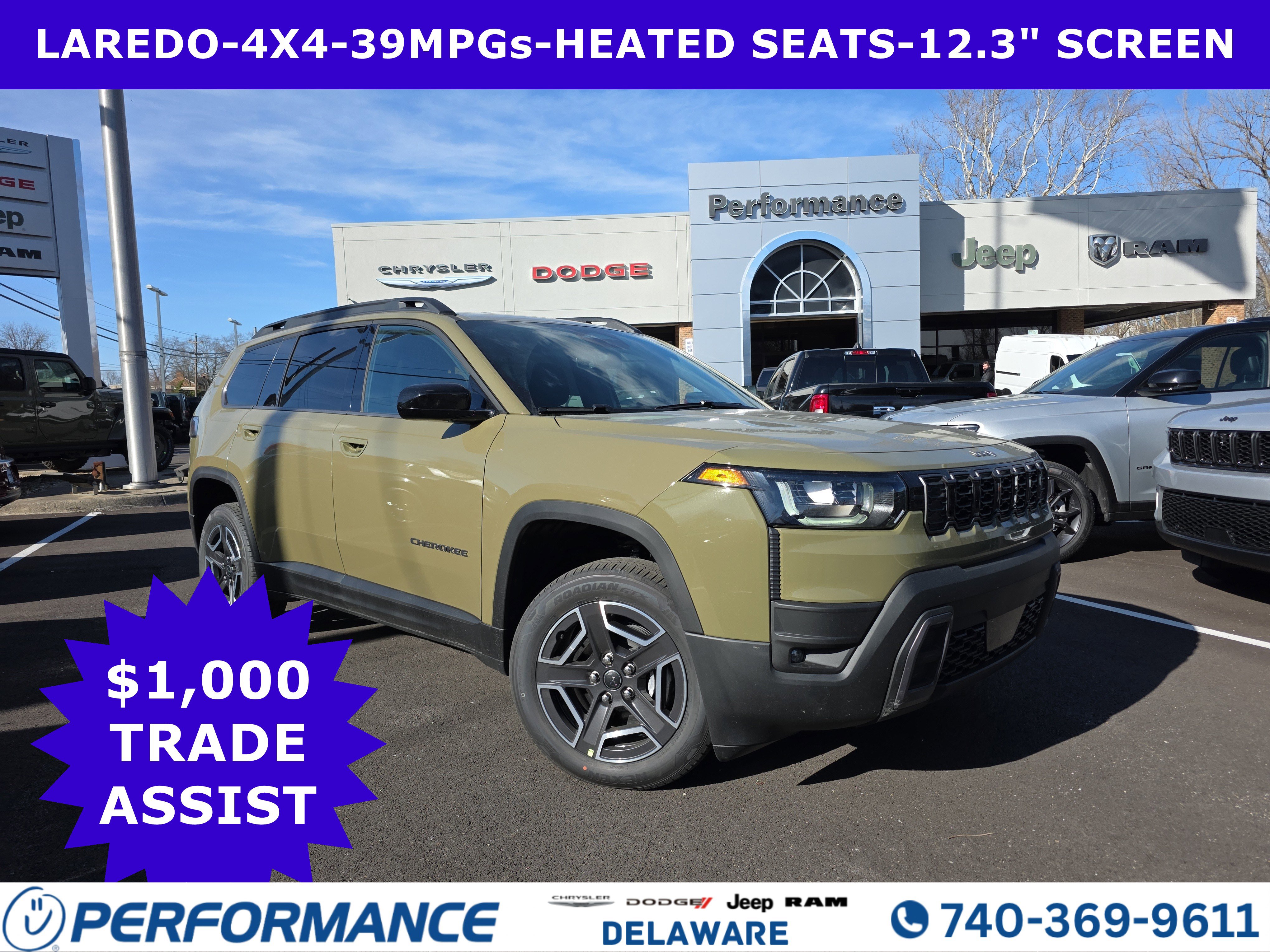 New 2026 Jeep Cherokee Laredo AWD/4WD video 1