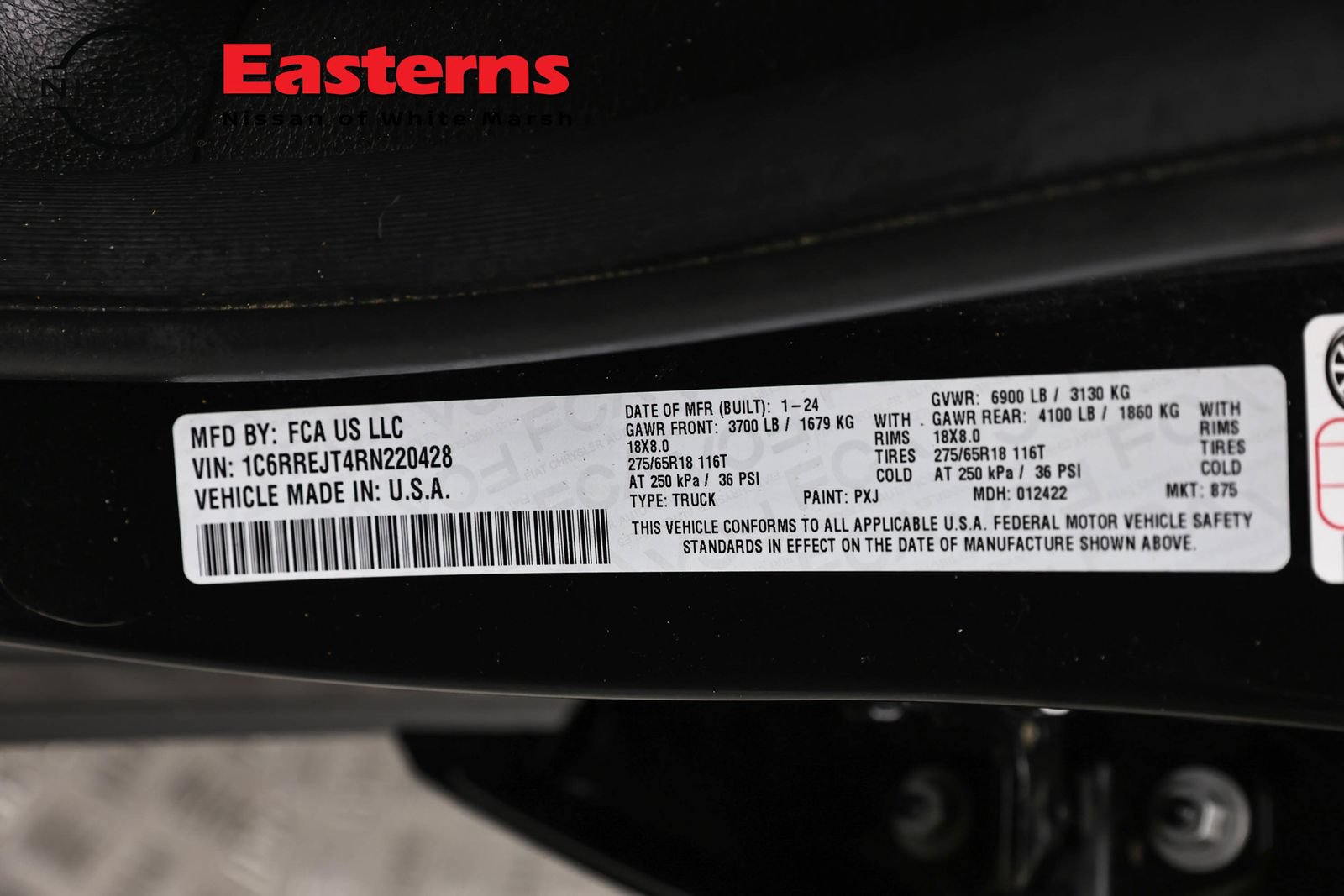 Used 2024 RAM 1500 Laramie RWD image 34