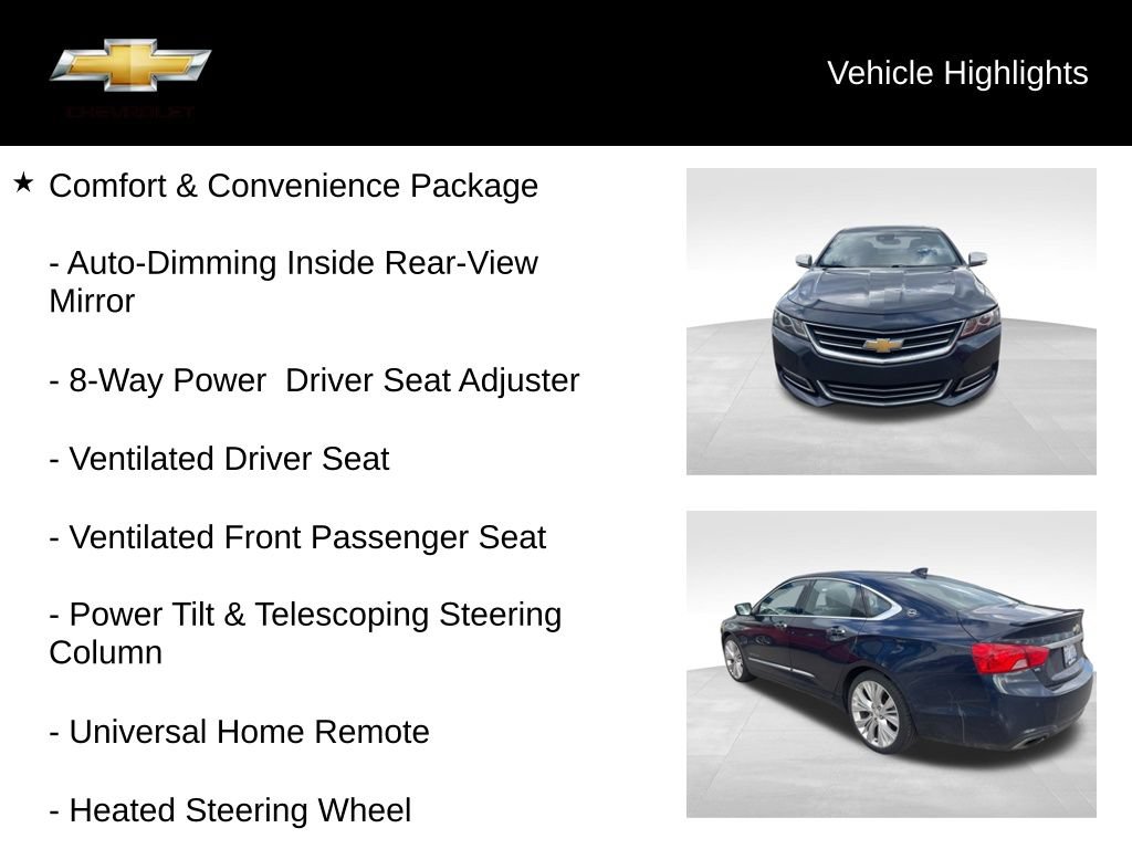 Used 2015 Chevrolet Impala LTZ FWD image 20