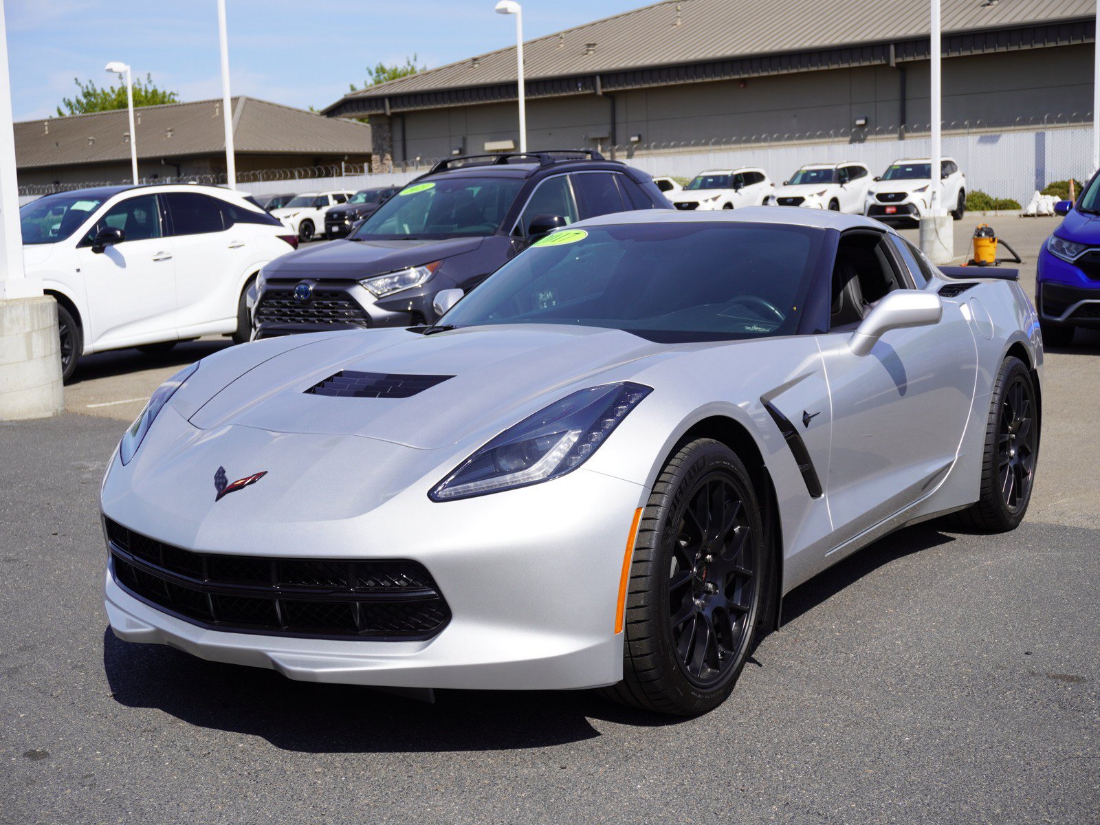Used 2017 Chevrolet Corvette Stingray Coupe w/ Carbon Flash Badge Package RWD image 5