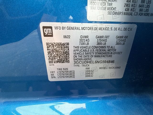 Certified 2022 Chevrolet Silverado 1500 ZR2 w/ Technology Package AWD/4WD image 35