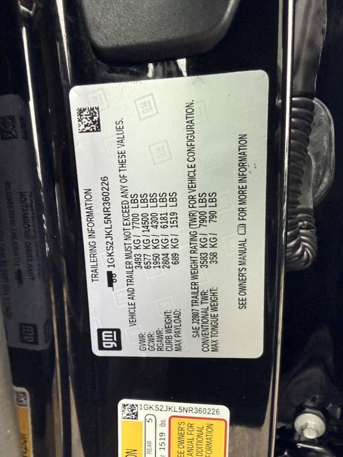 Used 2022 GMC Yukon XL Denali w/ Max Trailering Package AWD/4WD image 43