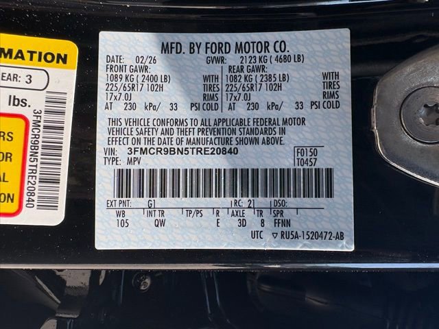 New 2026 Ford Bronco Sport Big Bend AWD/4WD image 30