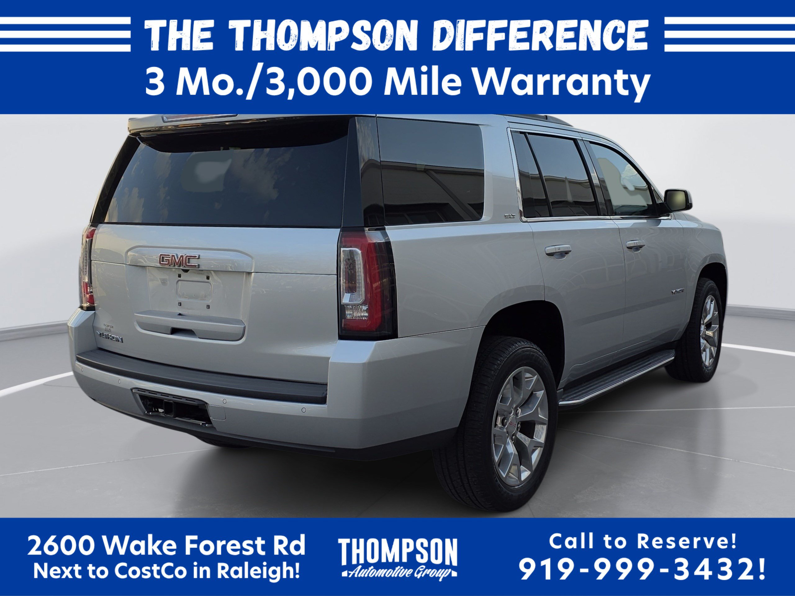 Used 2018 GMC Yukon SLT w/ Open Road Package AWD/4WD image 3