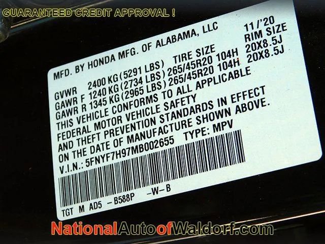 Used 2021 Honda Passport Touring image 32