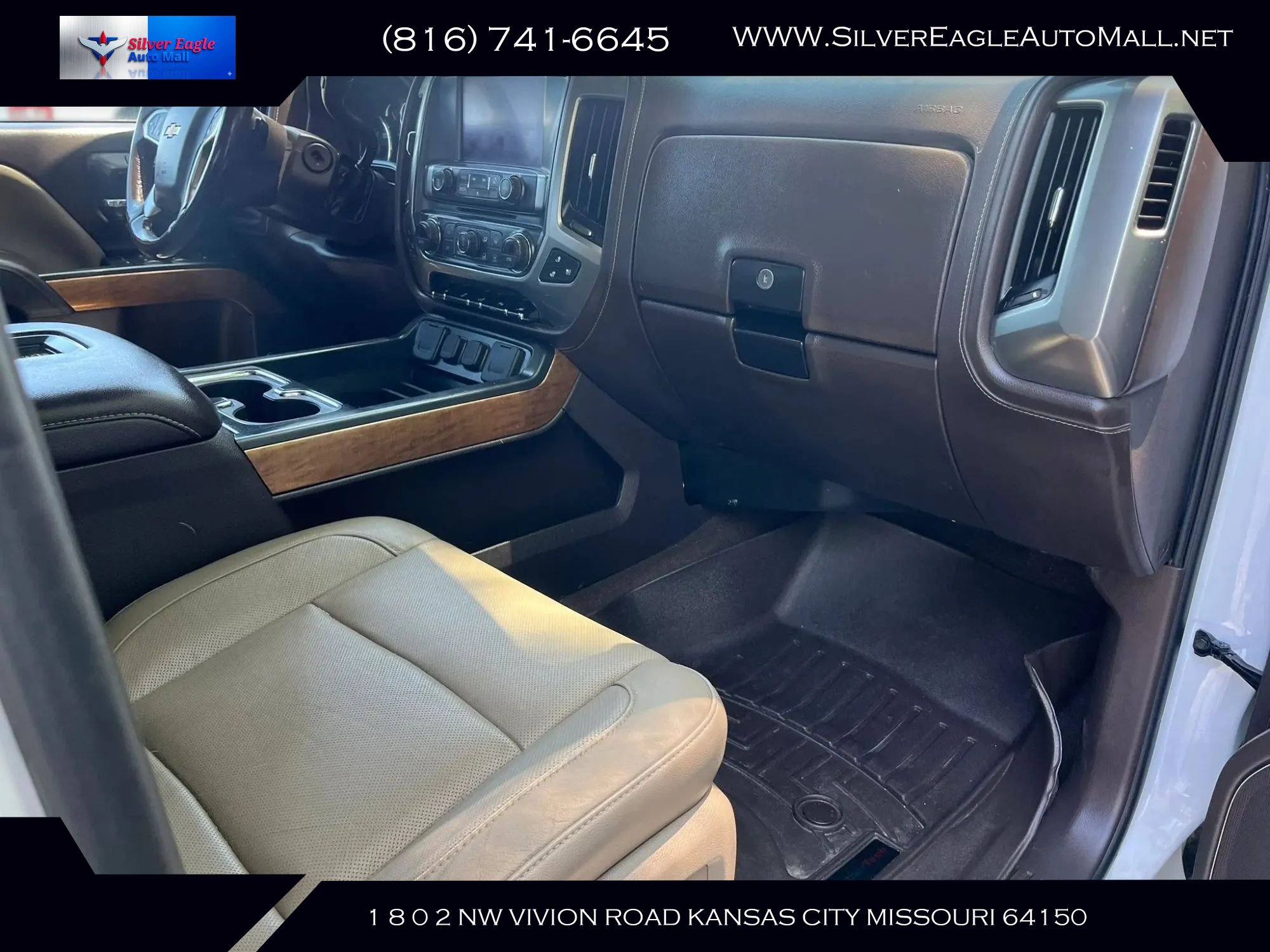 Used 2018 Chevrolet Silverado 1500 LTZ w/ Sport Package AWD/4WD image 7