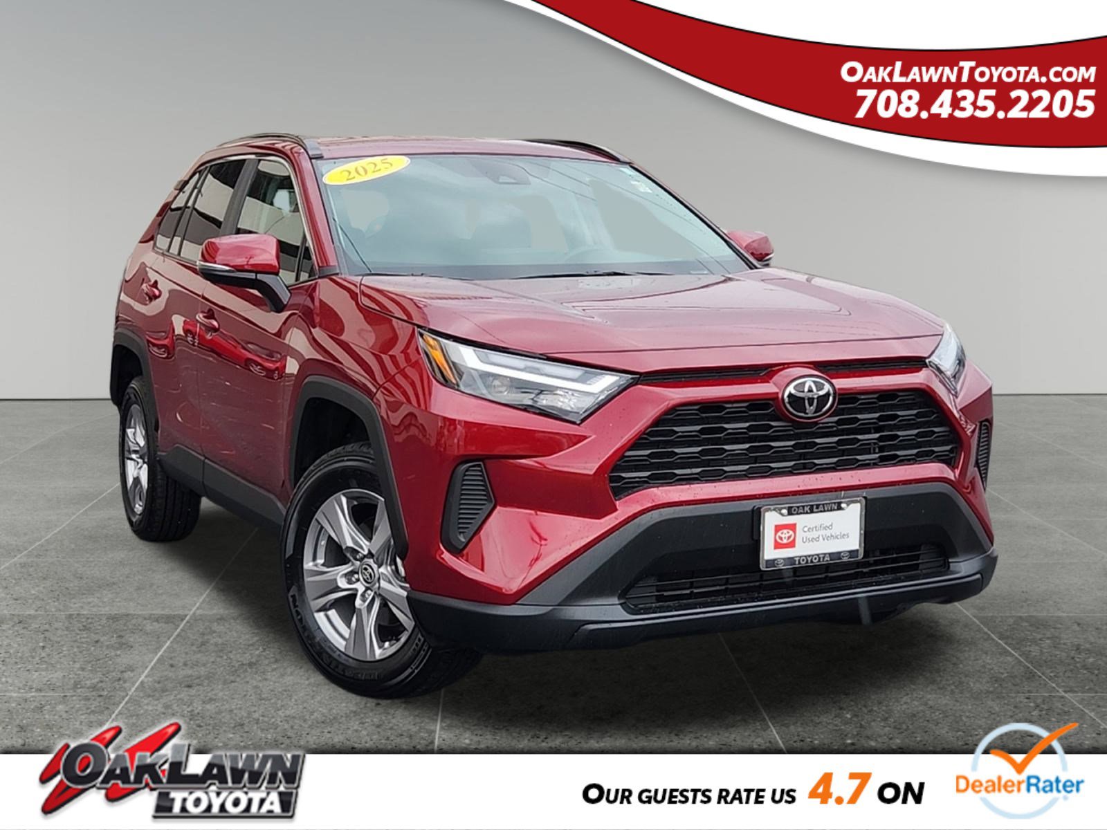Certified 2025 Toyota RAV4 XLE