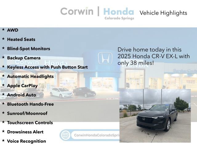 Used 2025 Honda CR-V EX-L image 6