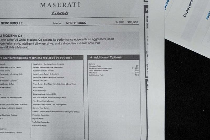 Used 2022 Maserati Ghibli Modena Q4 image 50