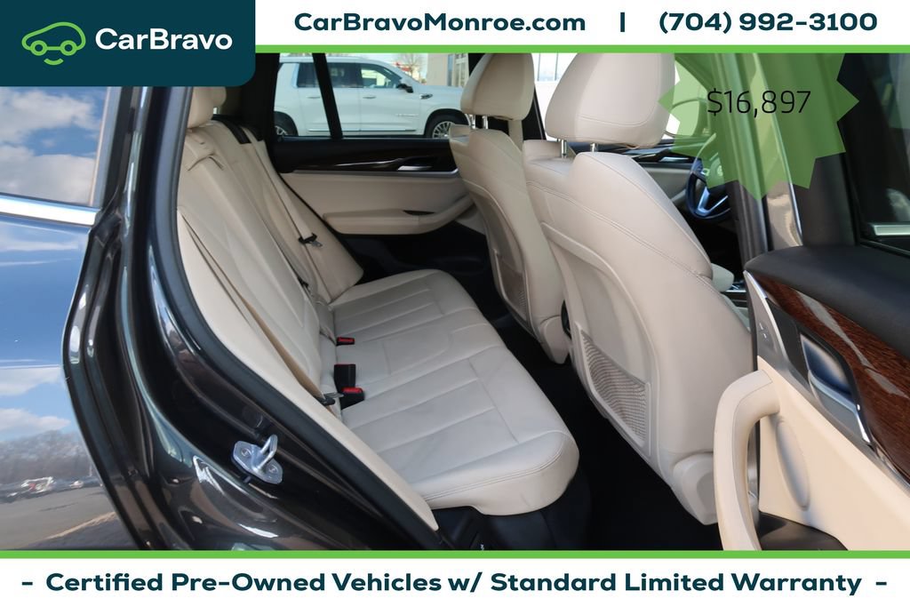 Used 2019 BMW X3 xDrive30i w/ Driving Assistance Package AWD/4WD image 36