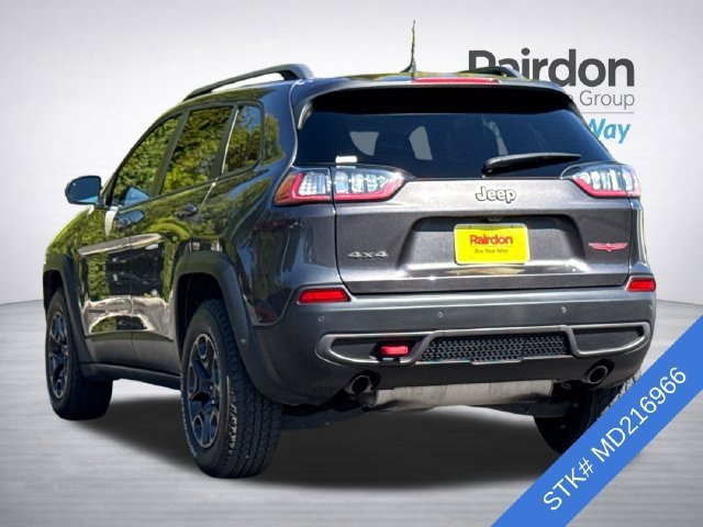 Used 2021 Jeep Cherokee Trailhawk AWD/4WD image 4