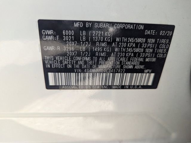 Used 2020 Subaru Ascent Touring image 36