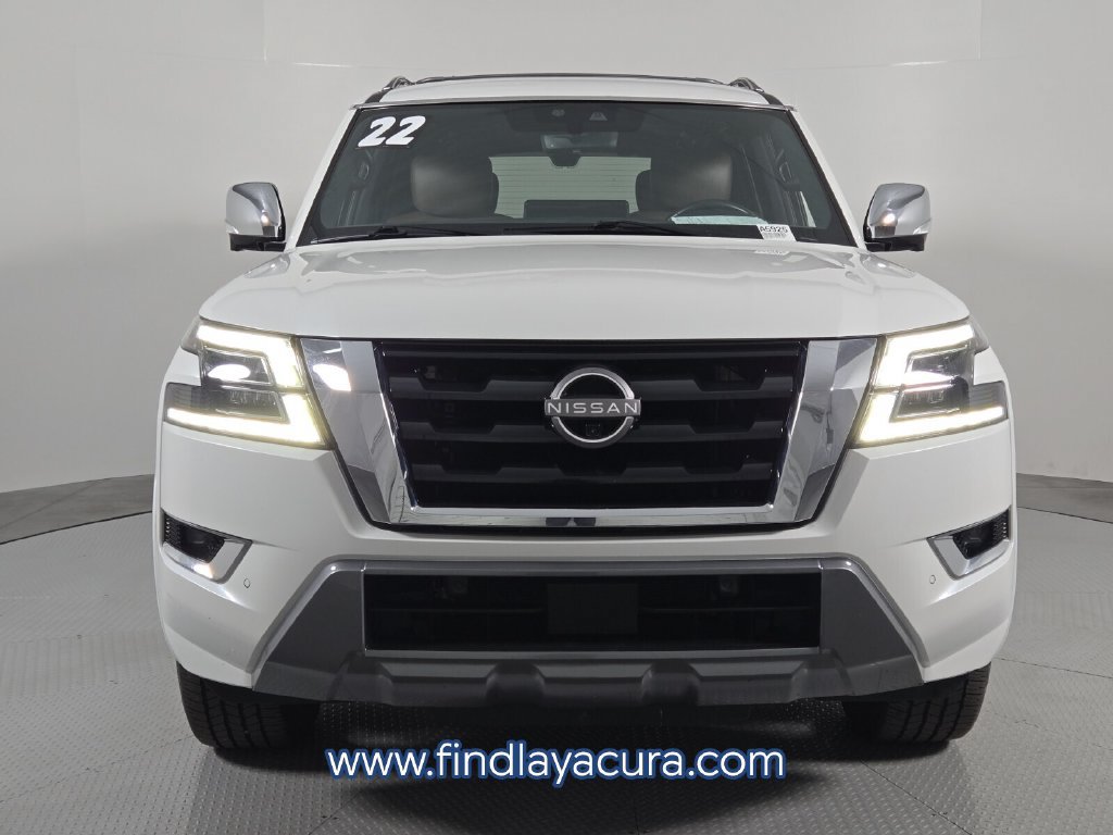 Used 2022 Nissan Armada Platinum w/ Captain's Chairs Package RWD image 11