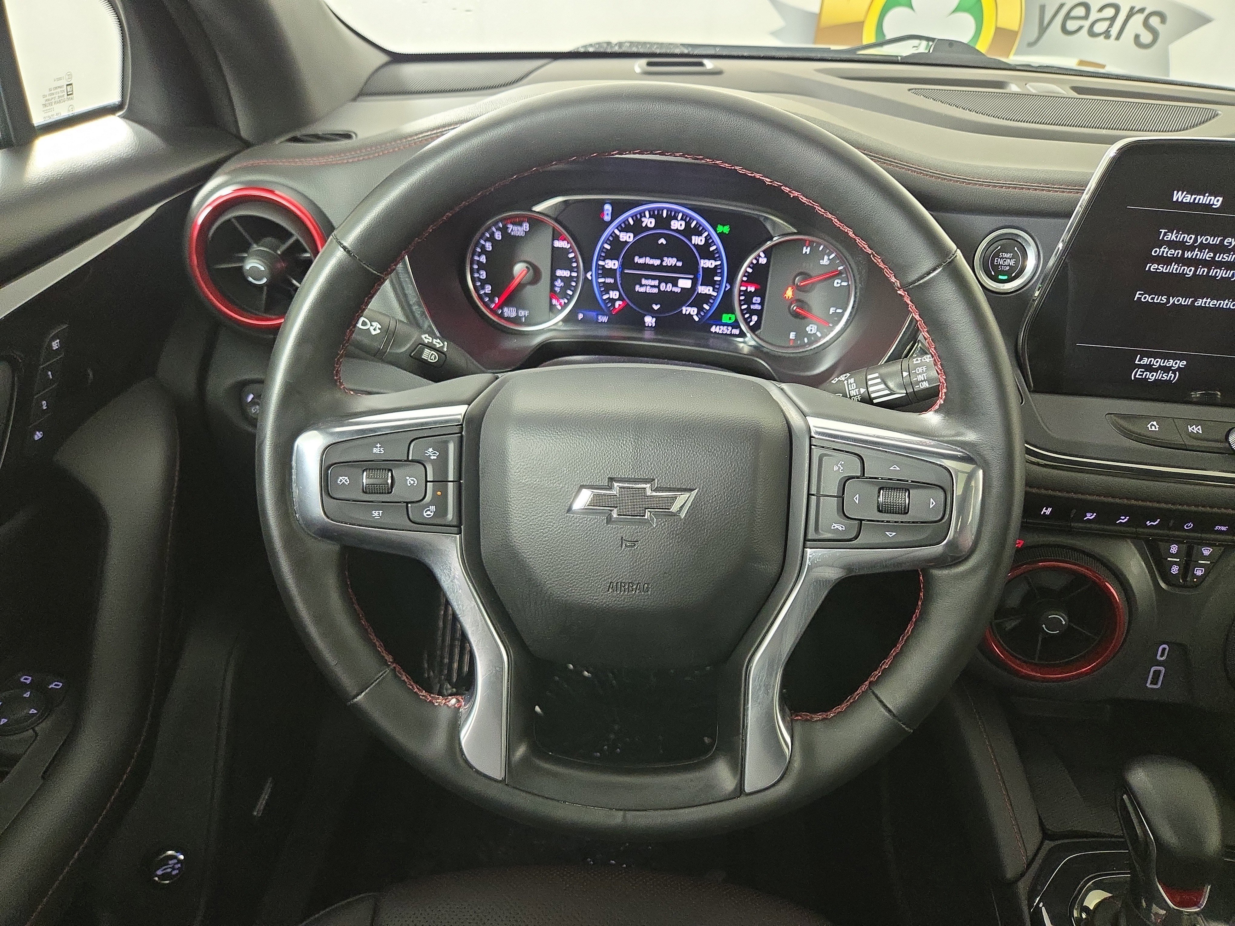 Certified 2023 Chevrolet Blazer RS w/ Driver Confidence II Package image 14