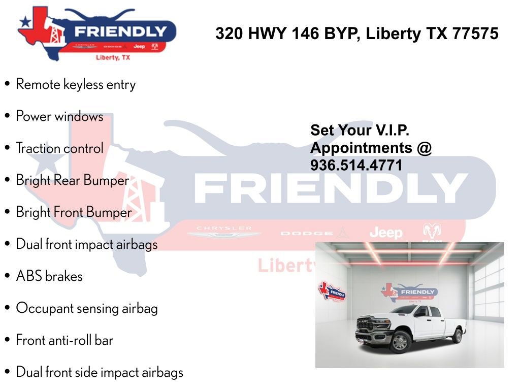 New 2026 RAM 2500 Tradesman w/ Chrome Appearance Group image 15