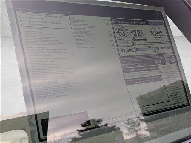 New 2026 Land Rover Range Rover Sport Dynamic SE image 19