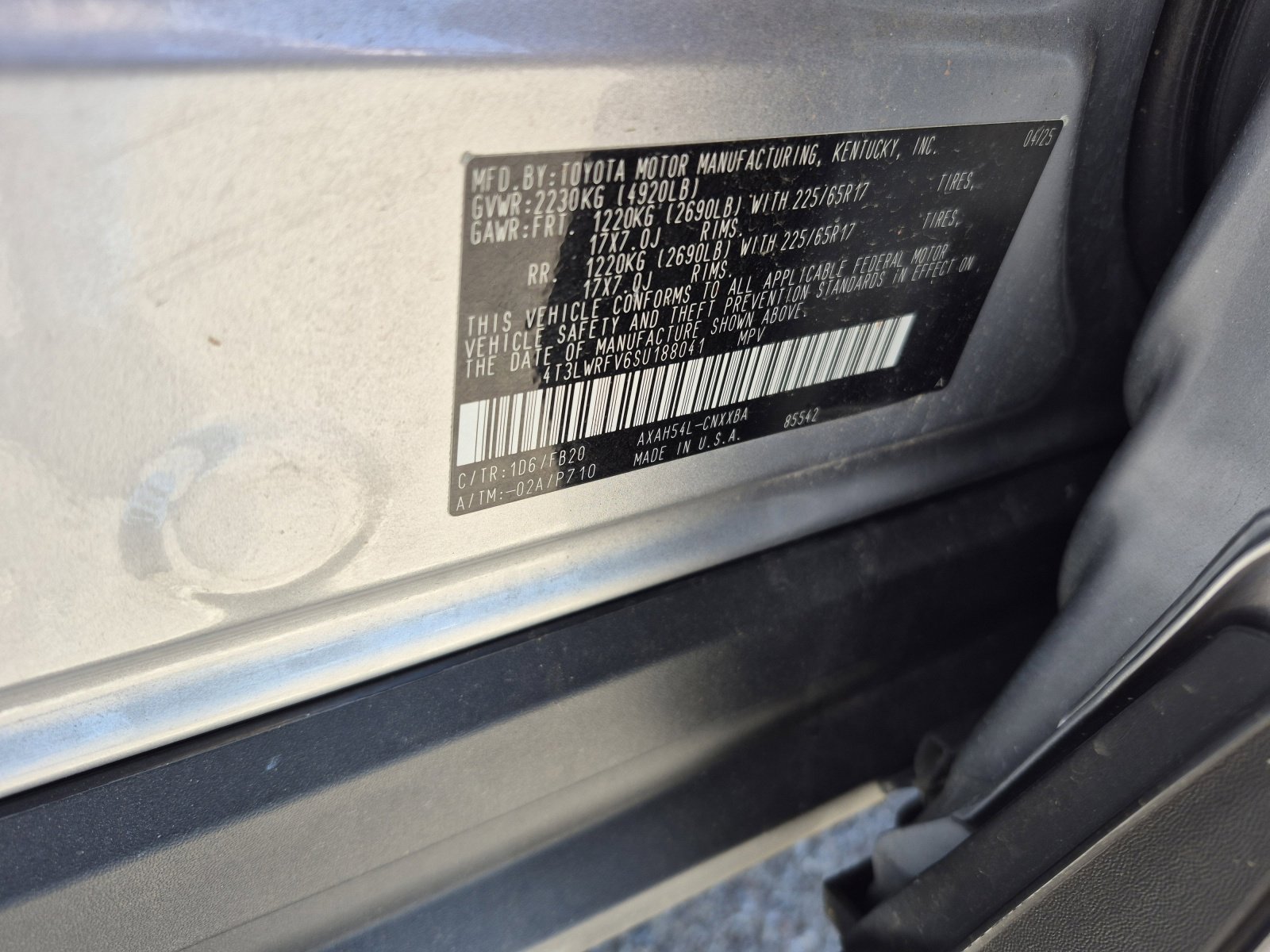 Used 2025 Toyota RAV4 LE image 26