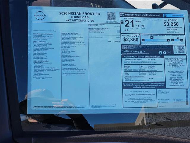 New 2026 Nissan Frontier S image 10