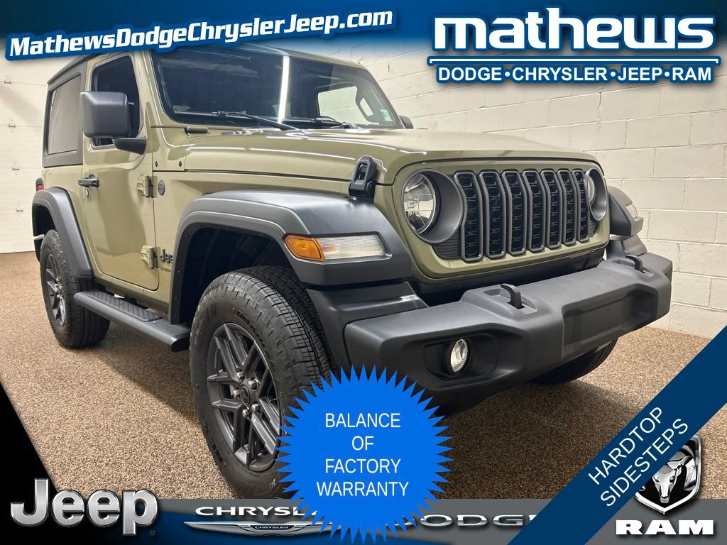 Used 2025 Jeep Wrangler Sport AWD/4WD video 1