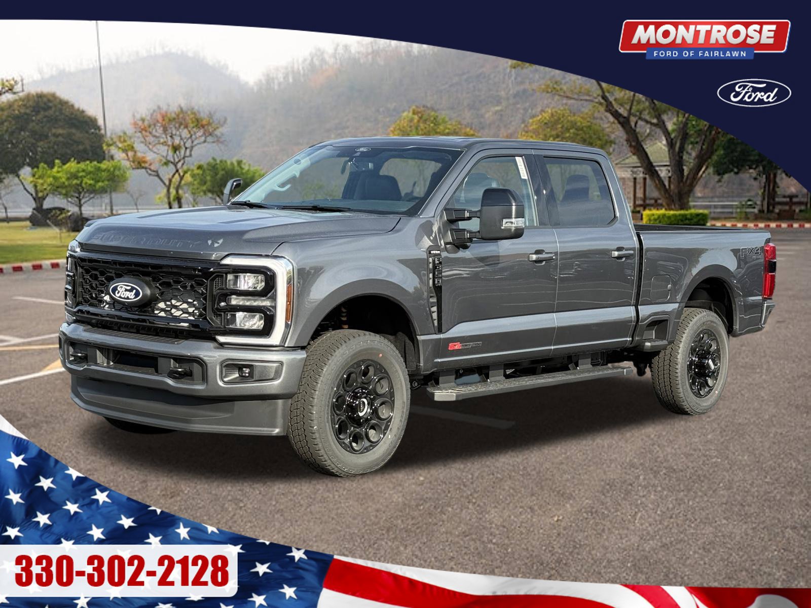 New 2027 Ford F350 Lariat w/ Black Appearance Package AWD/4WD 360° Tour