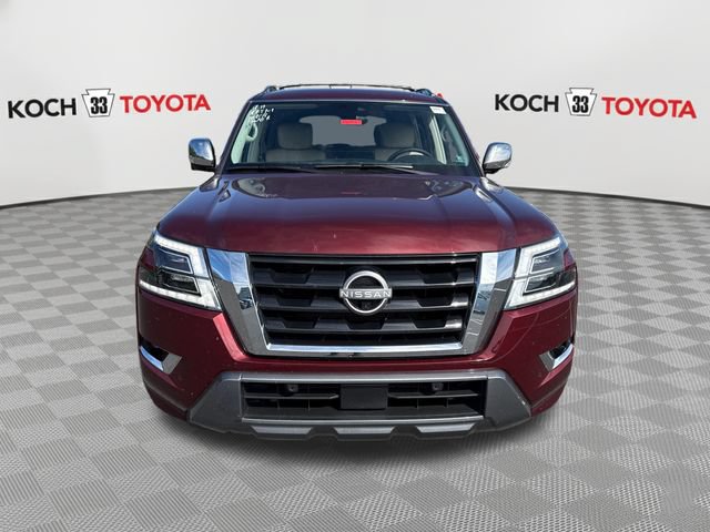 Used 2023 Nissan Armada Platinum w/ Captain's Chairs Package AWD/4WD image 2