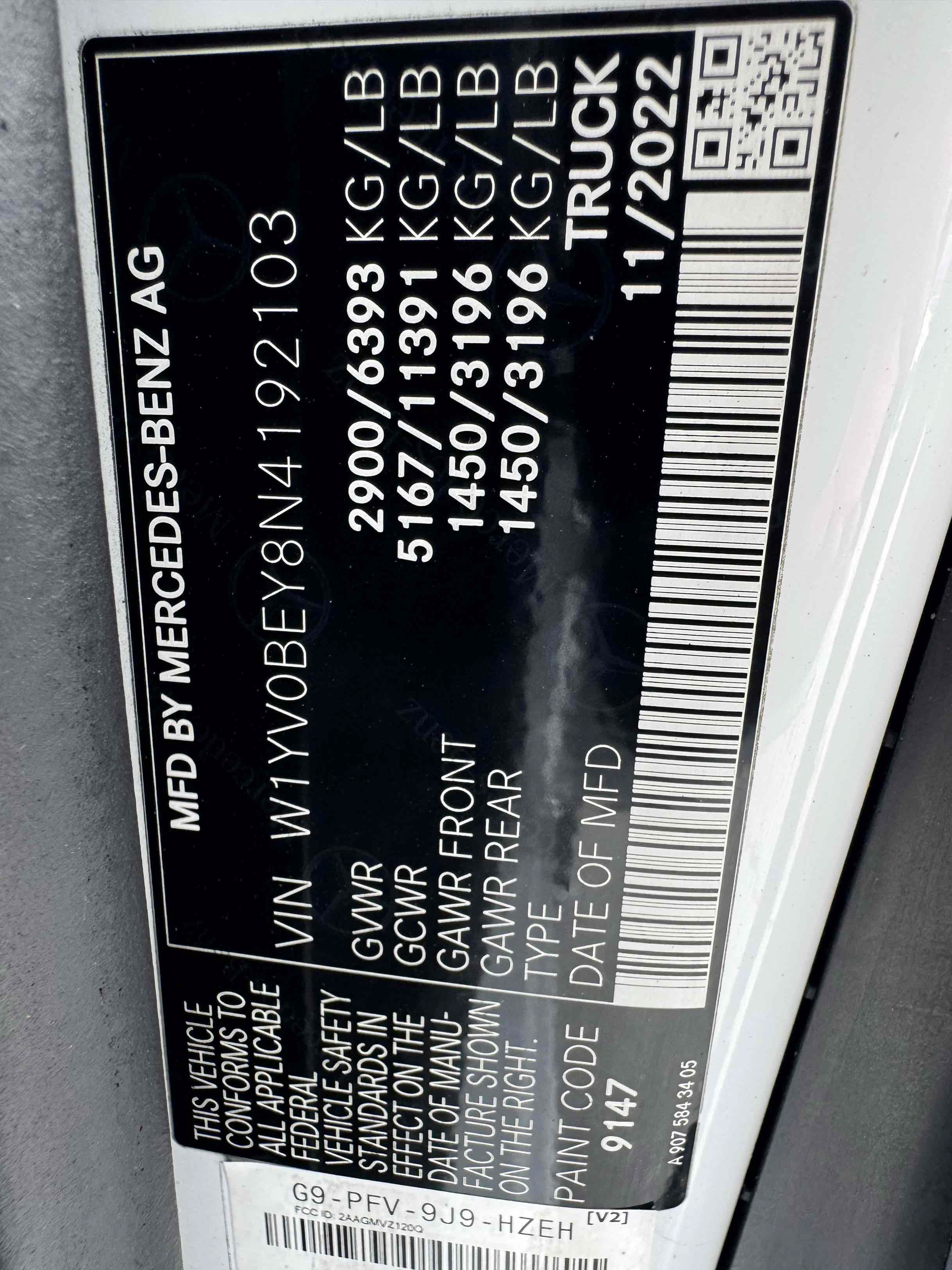Used 2022 Mercedes-Benz Metris image 18