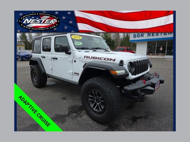 Used 2024 Jeep Wrangler Unlimited Rubicon w/ XTREMEE 35" Tire Package AWD/4WD image 1