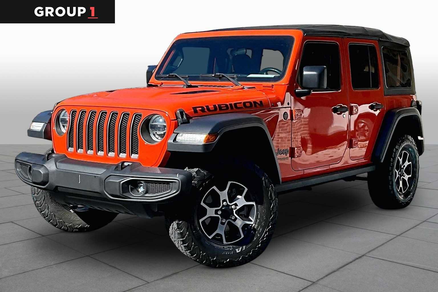 Used 2018 Jeep Wrangler Unlimited Rubicon w/ LED Lighting Group