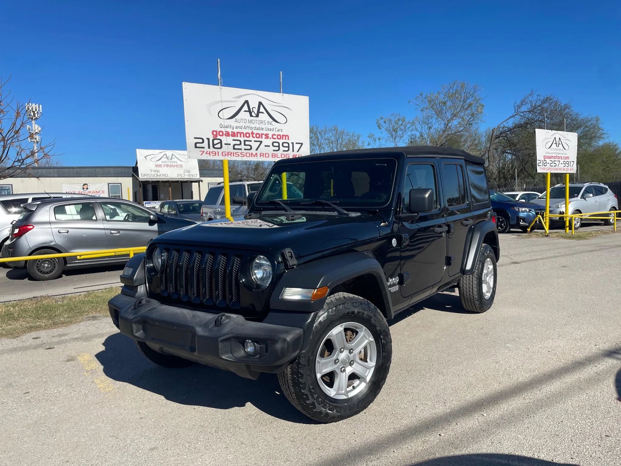 Used 2018 Jeep Wrangler Unlimited Sport S