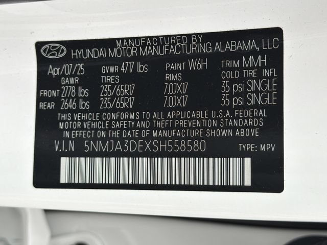 Certified 2025 Hyundai Tucson SE FWD image 32