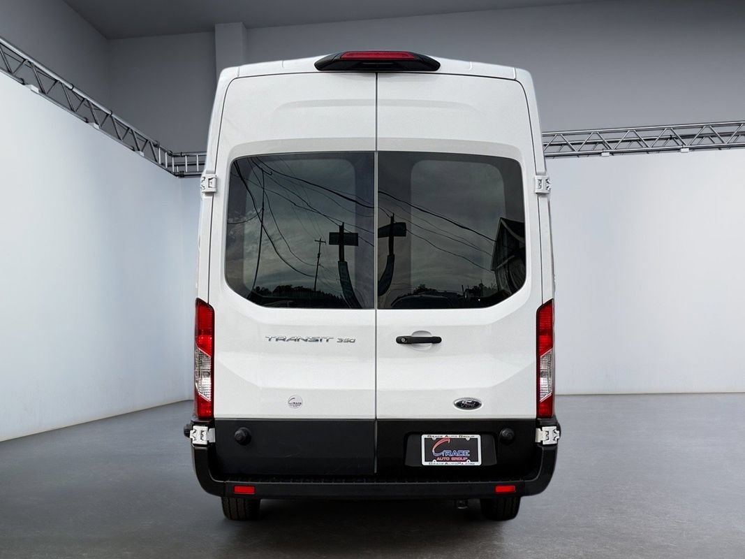 Used 2024 Ford Transit 350 148 High Roof Extended w/ Fleet Safety Package RWD image 6