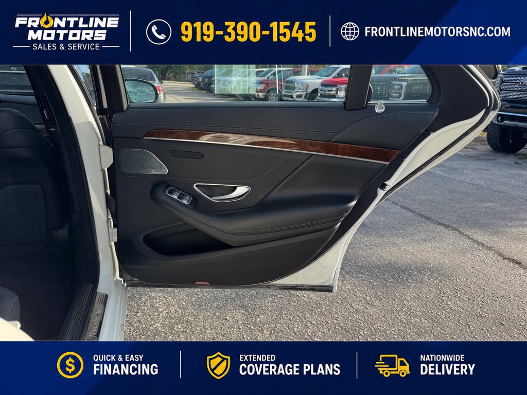 Used 2016 Mercedes-Benz S 550 4MATIC Sedan w/ Premium Package image 14