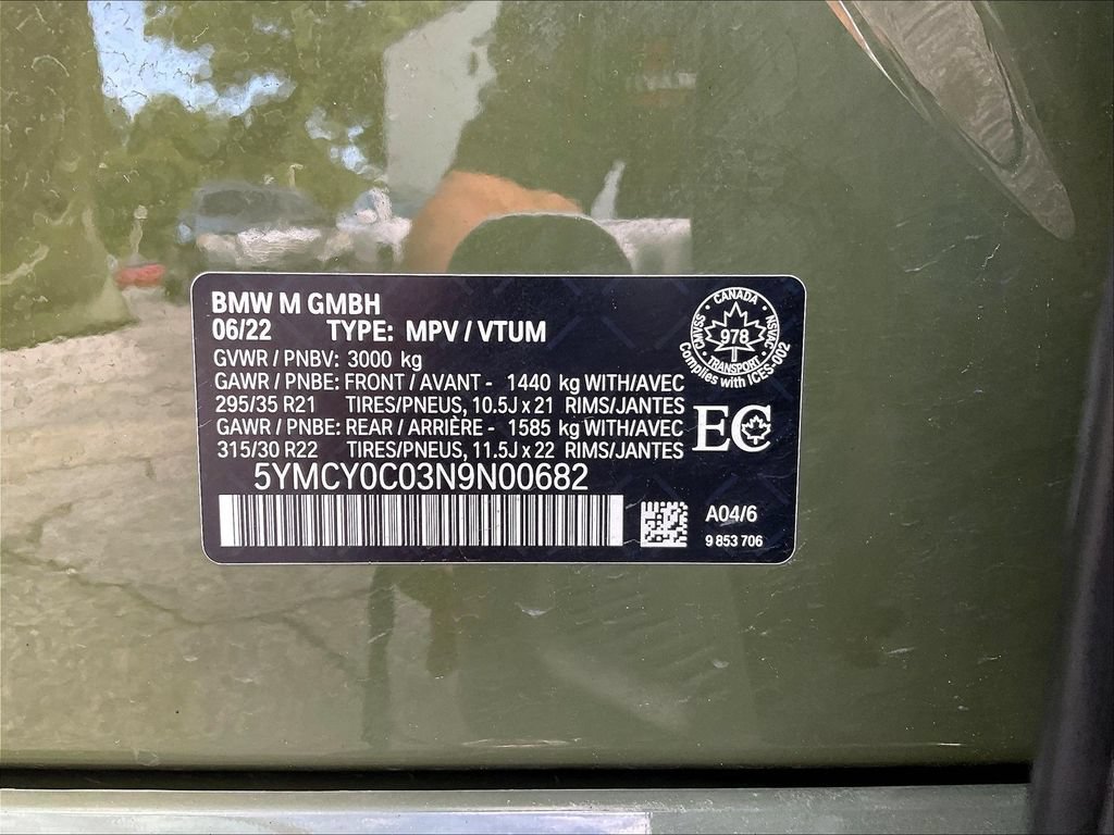 Used 2022 BMW X6 M AWD/4WD image 17